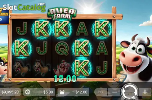 Скрин3. Alien Farm слот