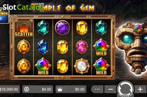 Скрин2. Temple of Gem слот