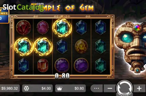 Скрин3. Temple of Gem слот