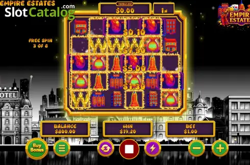 Скрин3. Empire Estates слот