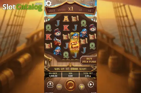 Скрин2. Pirate Legends (Yellow Bat) слот