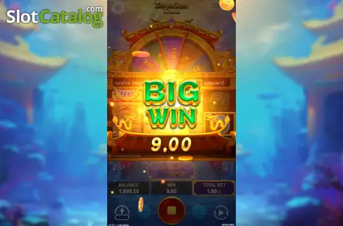 Скрин4. Dragon Gems Wheel слот