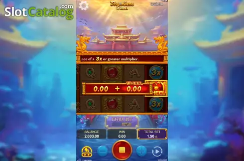 Скрин6. Dragon Gems Wheel слот