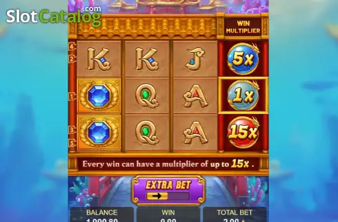 Скрин2. Dragon Gems Clash слот
