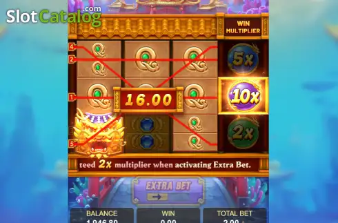 Скрин3. Dragon Gems Clash слот