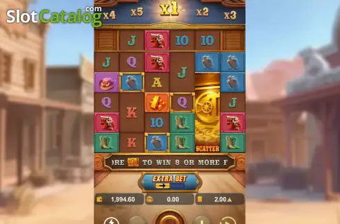 Скрин2. Mega Bandit слот