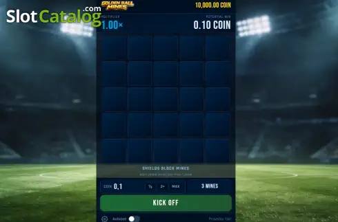 Скрин2. Golden Ball Mines слот