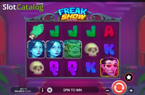 Скрин2. Freakshow Hotel слот
