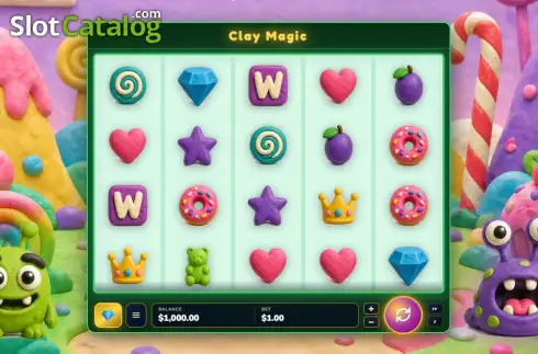 Скрин2. Clay Magic слот