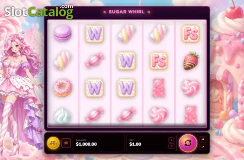 Скрин2. Sugar Whirl слот