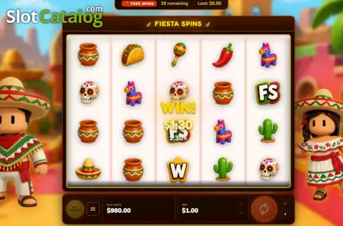 Скрин3. Fiesta Spins слот