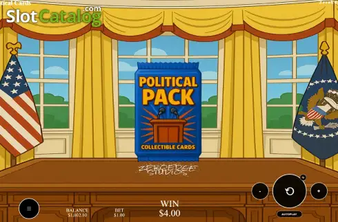 Скрин2. Political Cards слот