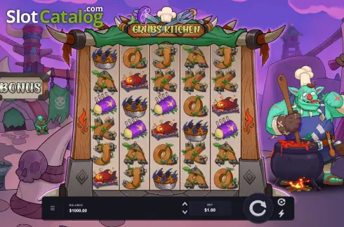 Скрин2. Grubs Kitchen слот