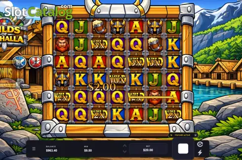 Скрин3. Wilds Of Valhalla слот