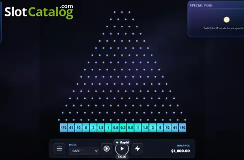 Скрин2. Galaxy Plinko (Zonko Labs) слот