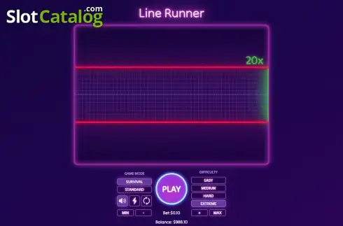 Скрин2. Line Runner слот