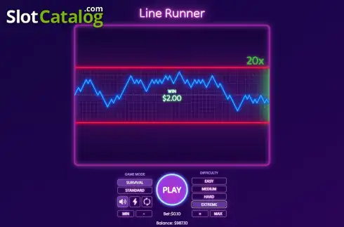 Скрин3. Line Runner слот