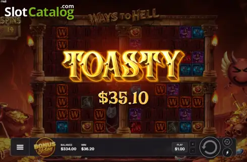Скрин3. Ways to Hell слот