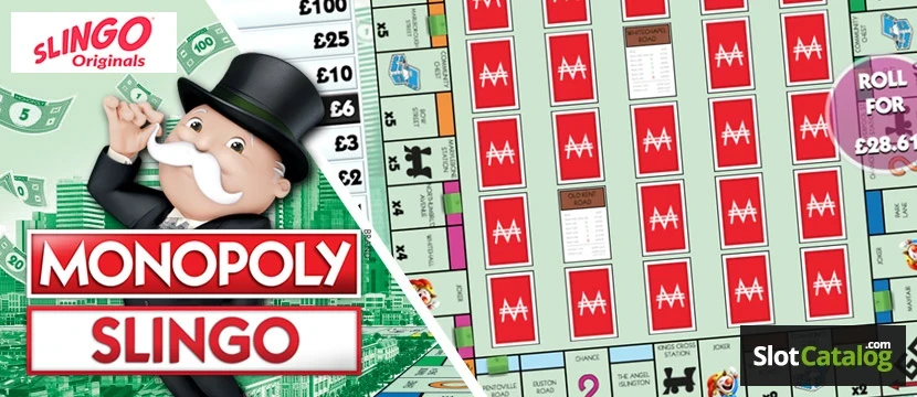 Слинго Монополия Slingo Monopoly Logo