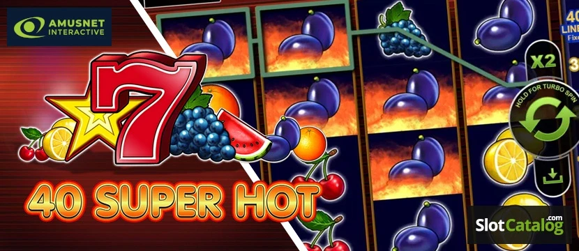 40 Супер Горячих Слотов 40 Super Hot Logo