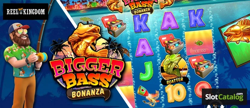 Слот Bigger Bass Bonanza Bigger Bass Bonanza Logo
