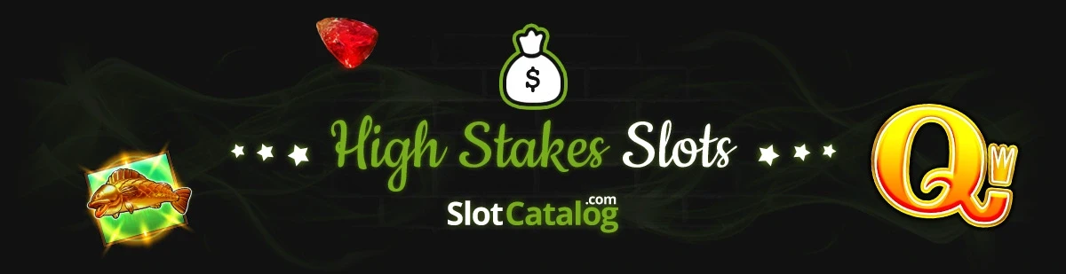 Лучшие игровые автоматы с высокими ставками High Stakes Slots