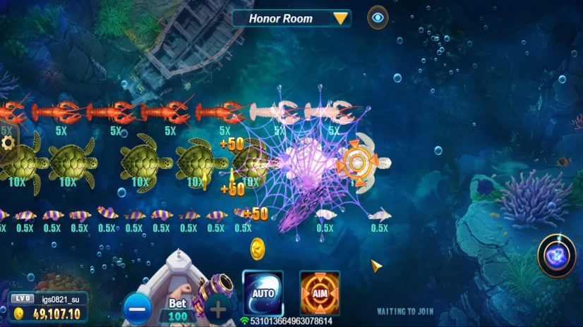 Ocean Hunter Screen