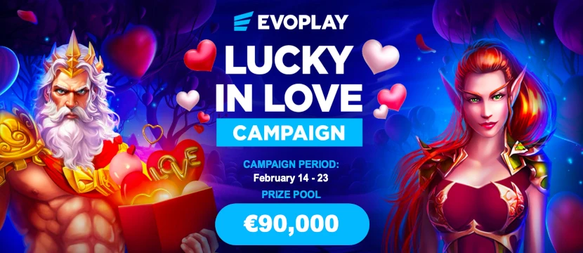 Evoplay – Lucky in Love Campaign